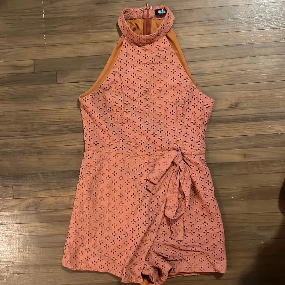 Missguided Halter Neck Romper